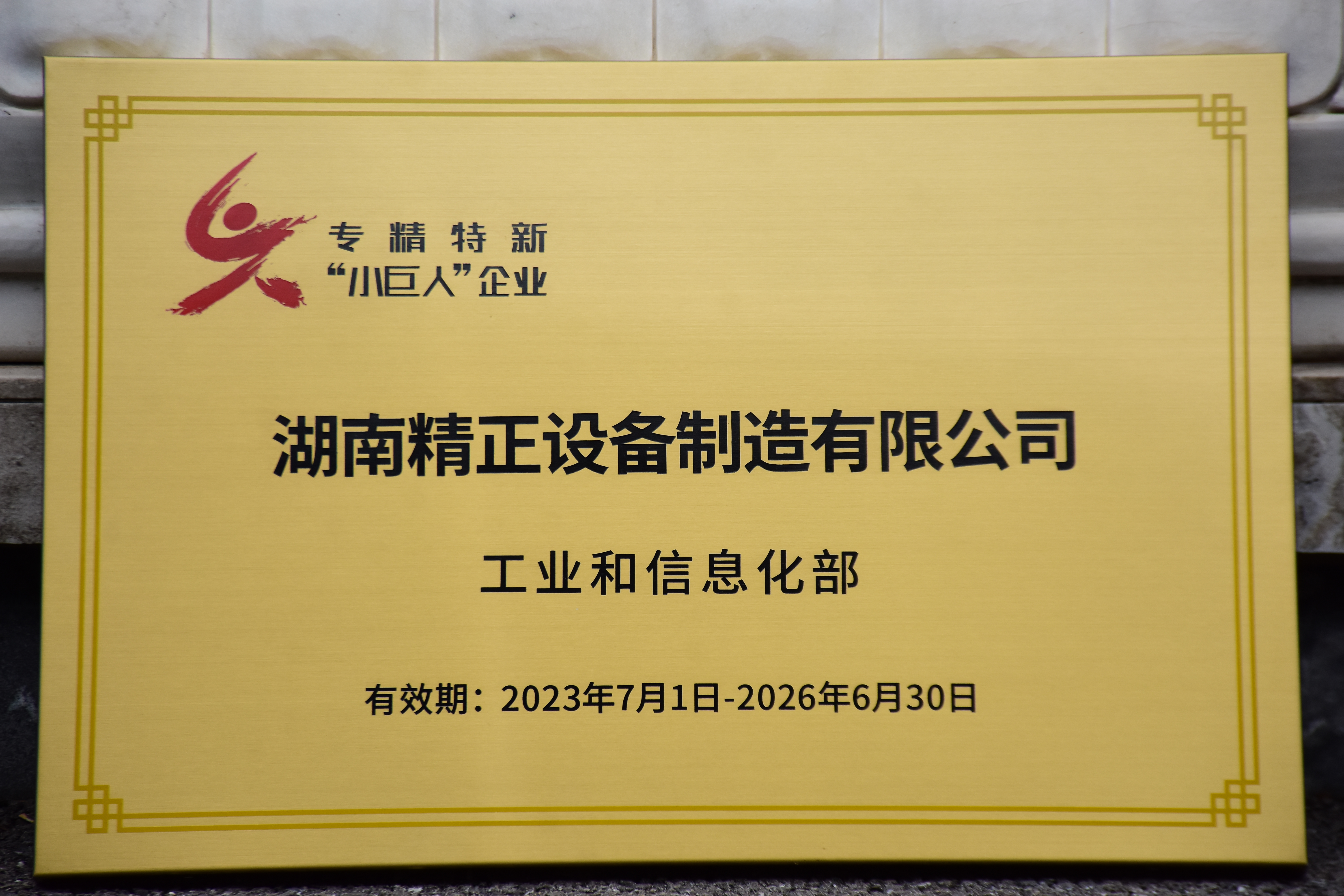 时博(中国)获得“专精特新”小巨人企业
